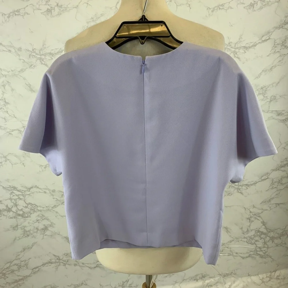 J. Crew Light Purple Women's Blouse Size 4